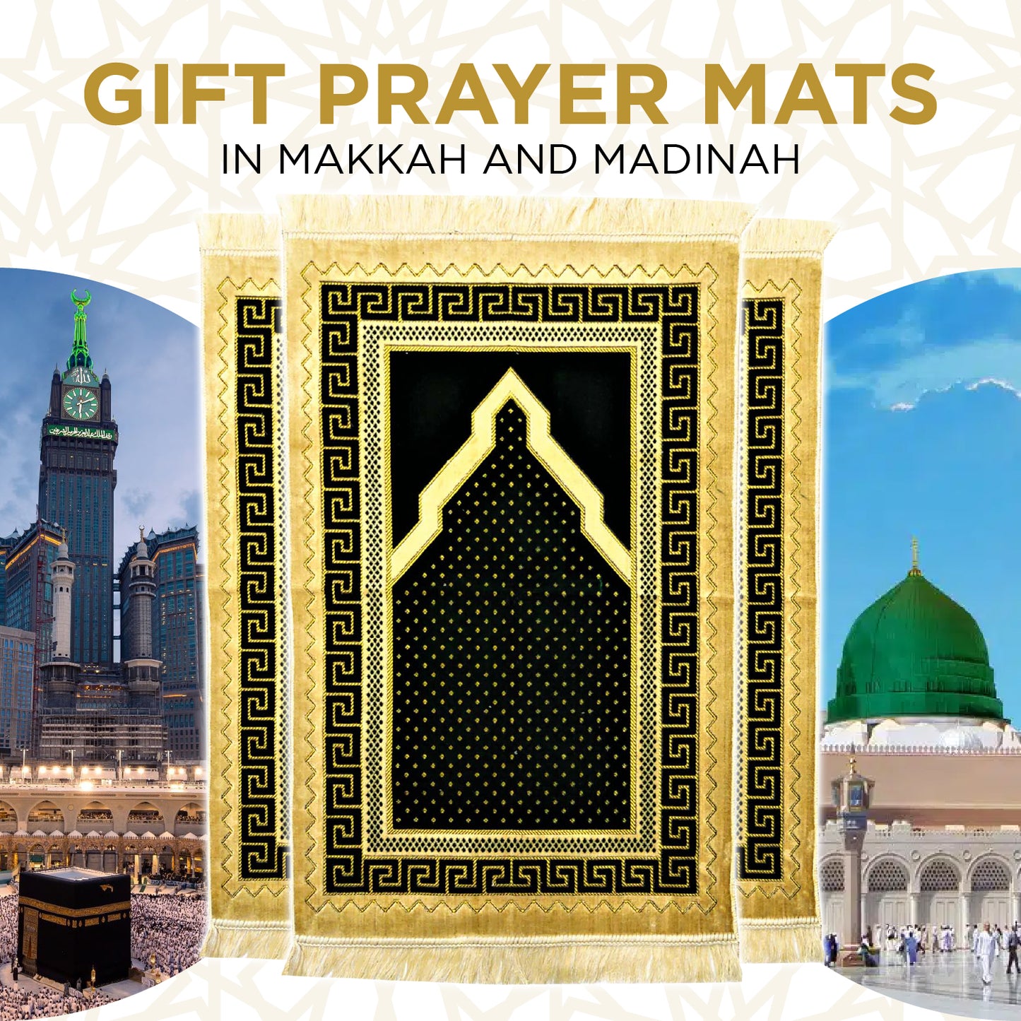 Distribute a Prayer Mat in Makkah & Madinah – Provide Comfort in Worship!